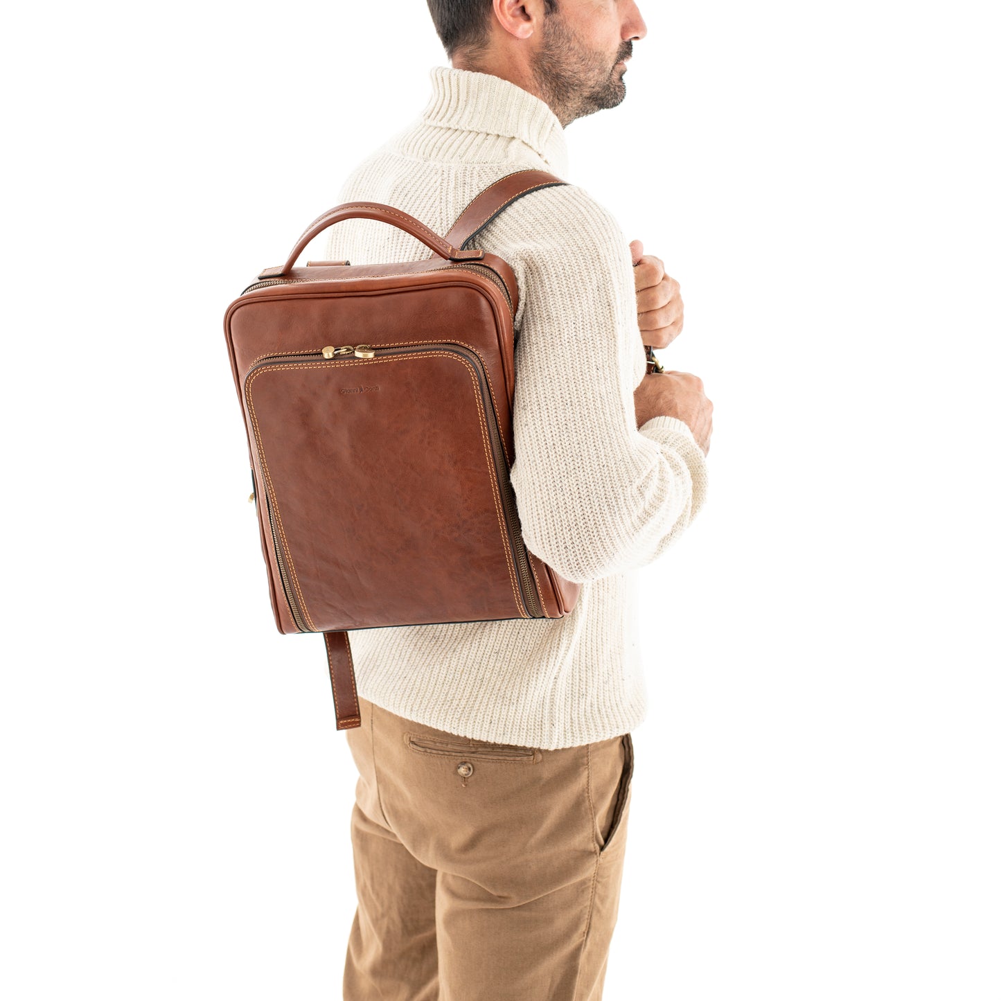 Zaino in Pelle Uomo Venezia