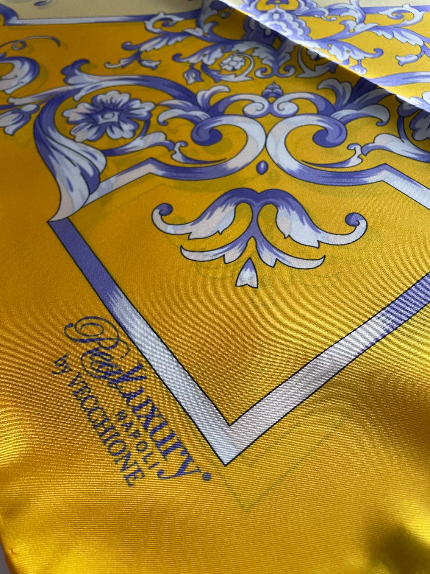 Foulard Positano Seta giallo