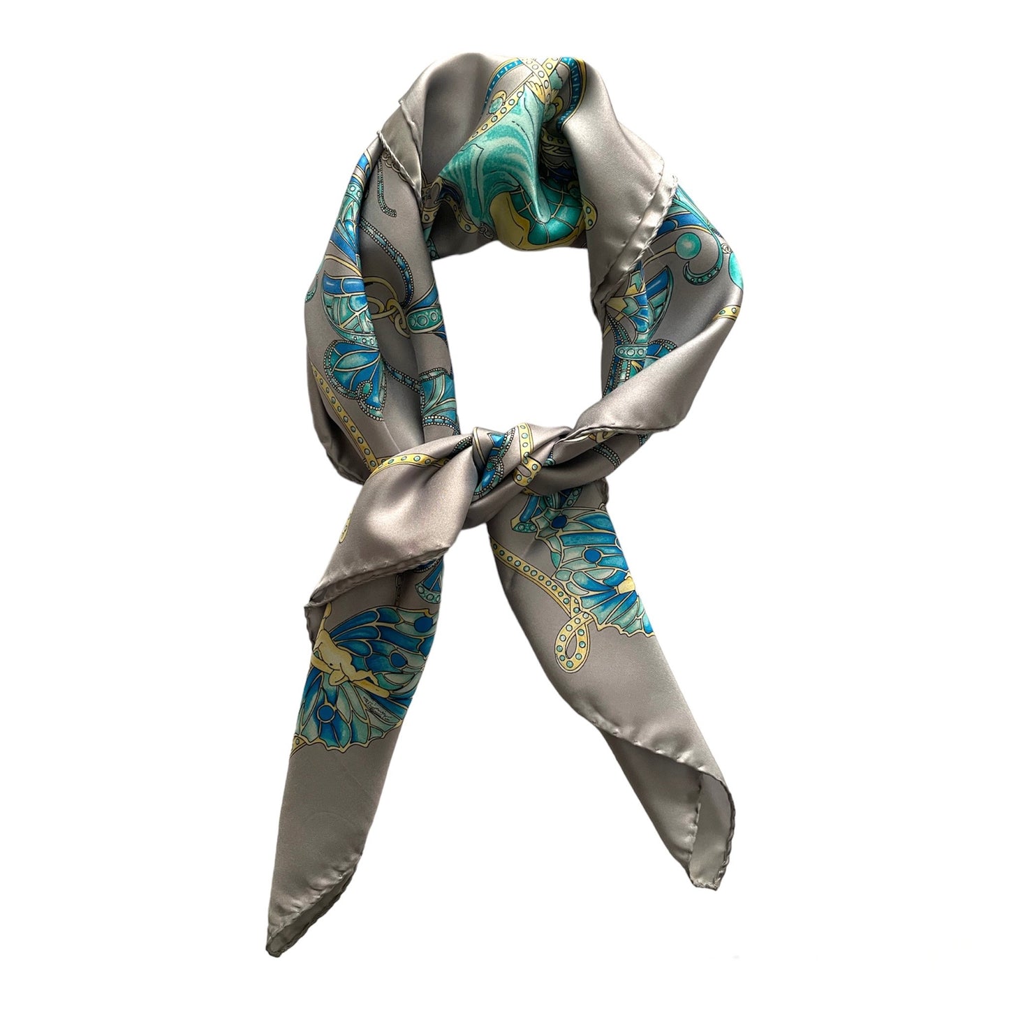 Foulard Posillipo Seta grigio