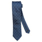 Cravatta Uomo in Seta Blu con Motivo Paisley