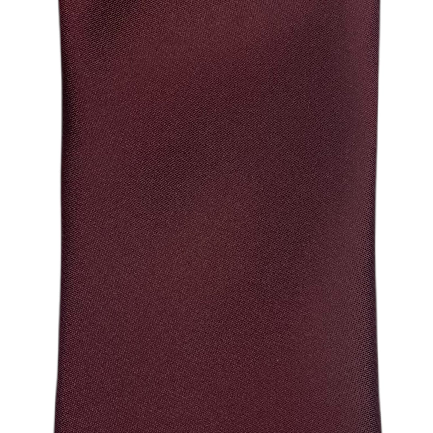 Light blue silk tie with blue flowers and red circles