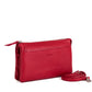 Pochette tre soffietti con tracolla Pelle Easy