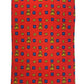 Cravatta seta rossa con orsacchiotti