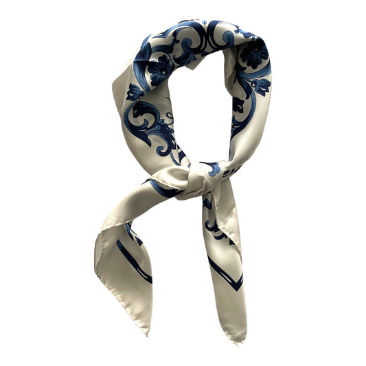 Foulard Positano Seta bianco