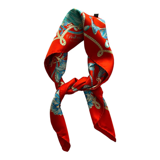 Foulard Posillipo Seta rossa