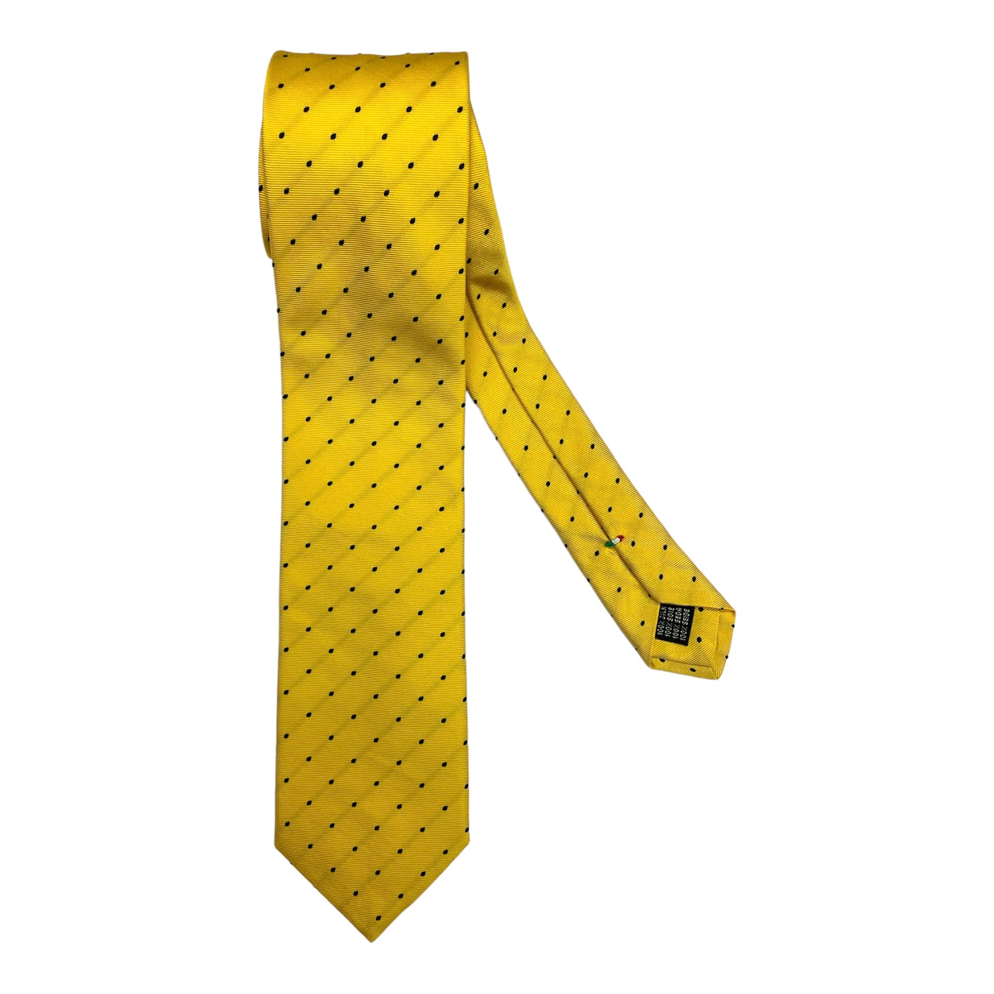 Cravatta a farfalla papillon seta blu a pois gialli blu e giallo made italy - Avantgarde Accessori Cravatta a farfalla papillon seta blu a pois gialli blu e giallo made italy - Avantgarde Accessori
