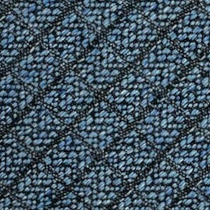 Light blue silk tie oxford effect diamond pattern
