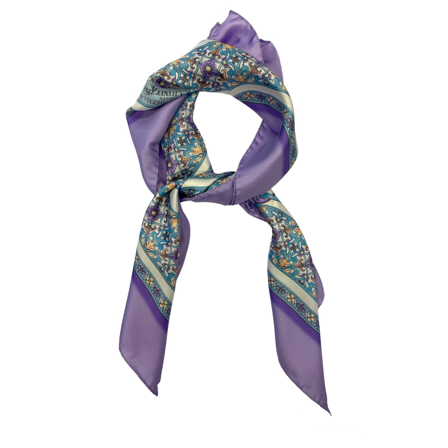 Foulard Amalfi Seta lilla